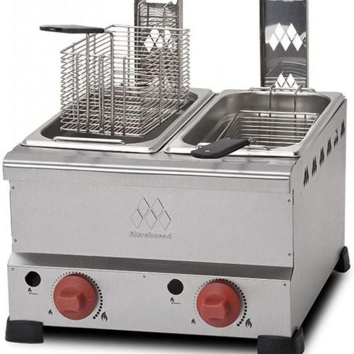 Fritadeira 25 Litros Água e Óleo Marchesoni Inox